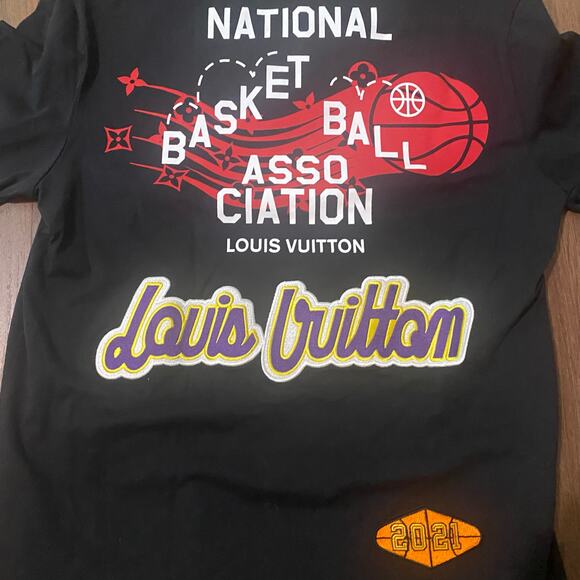 Louis Vuitton x NBA Basketball Shirt Size Medium - Picture 6 of 10
